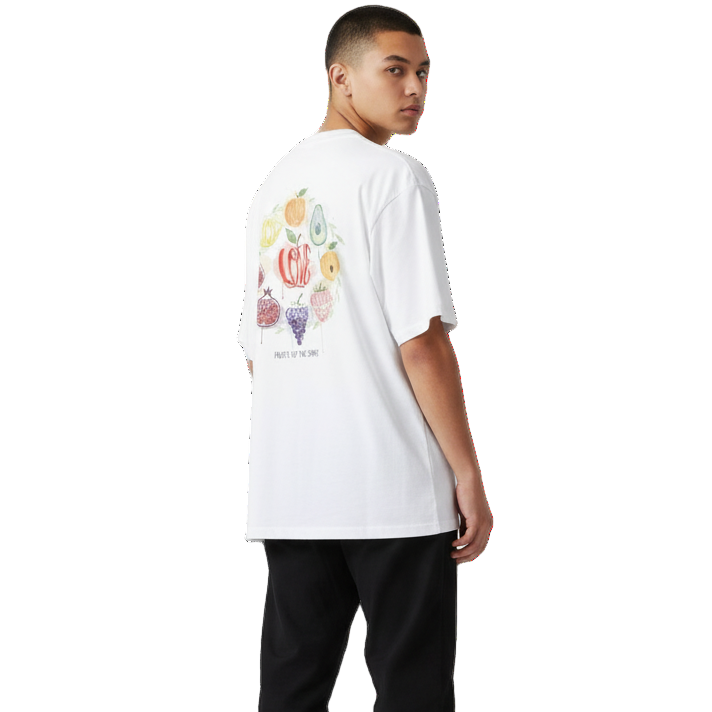 FRUITS OF THE SPIRIT - Unisex organic oversized high neck t-shirt