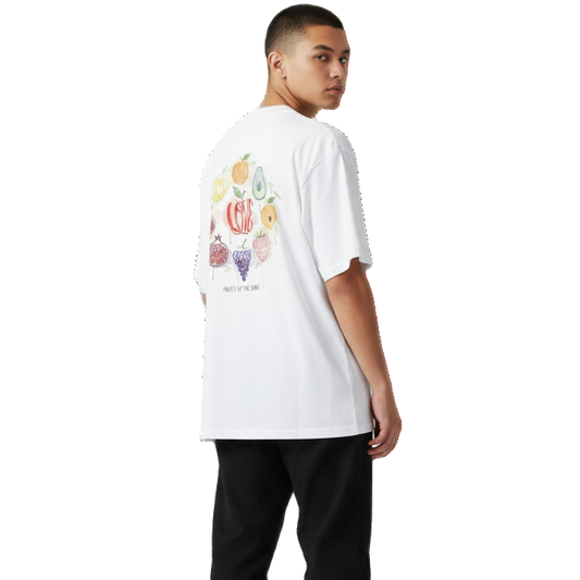 FRUITS OF THE SPIRIT - Unisex organic oversized high neck t-shirt