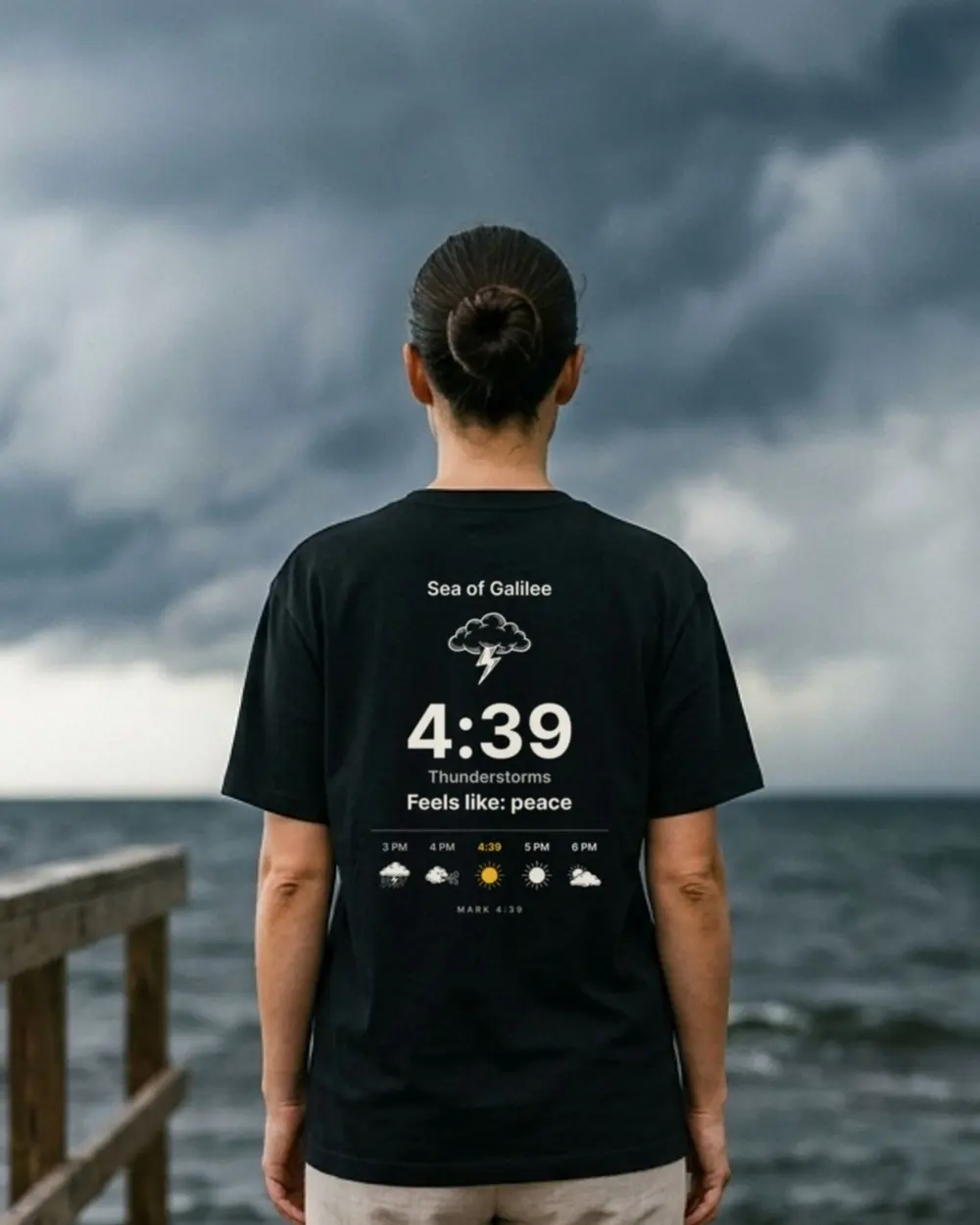 The Forecast Tee, back