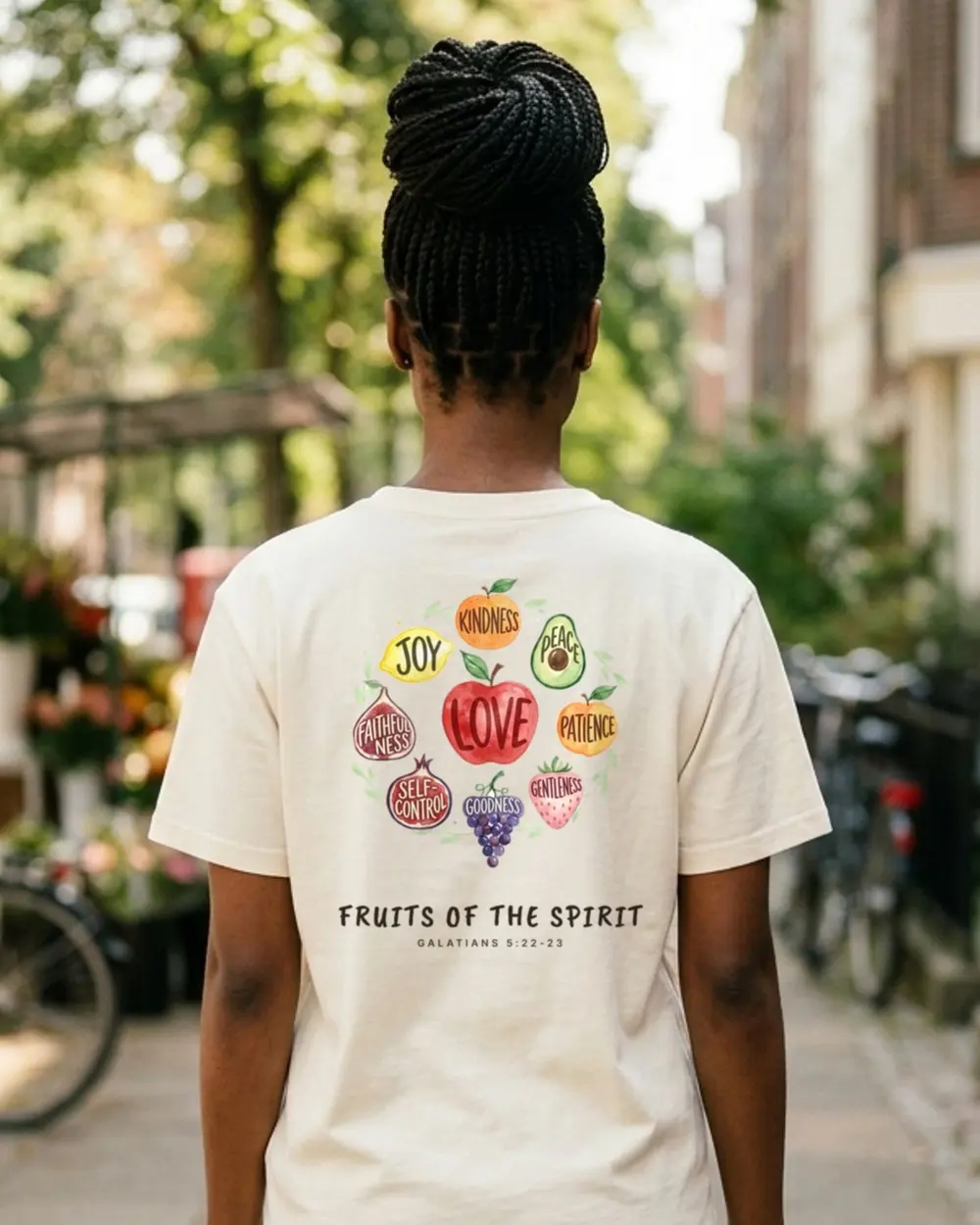 Fruits Of The Spirit Tee, back