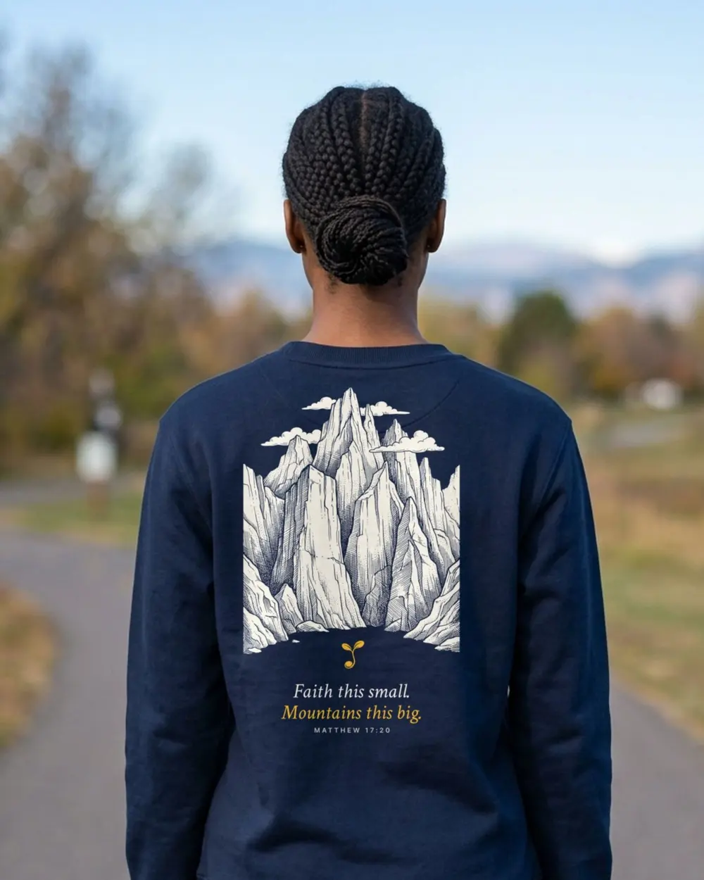 Faith This Small Crewneck, back