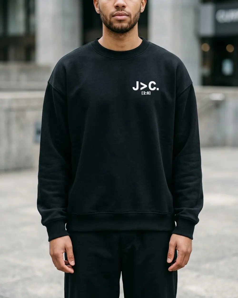 Greater Than Oversized Sweatshirt, back