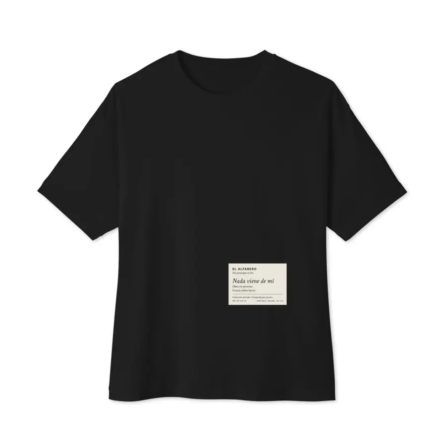 Hechura Suya Oversized Tee, front