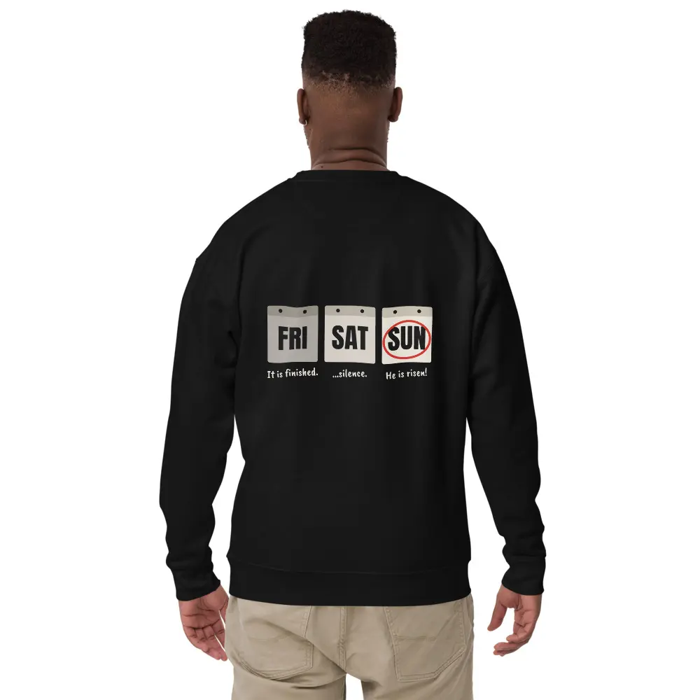 Sunday’s Coming Crewneck, back