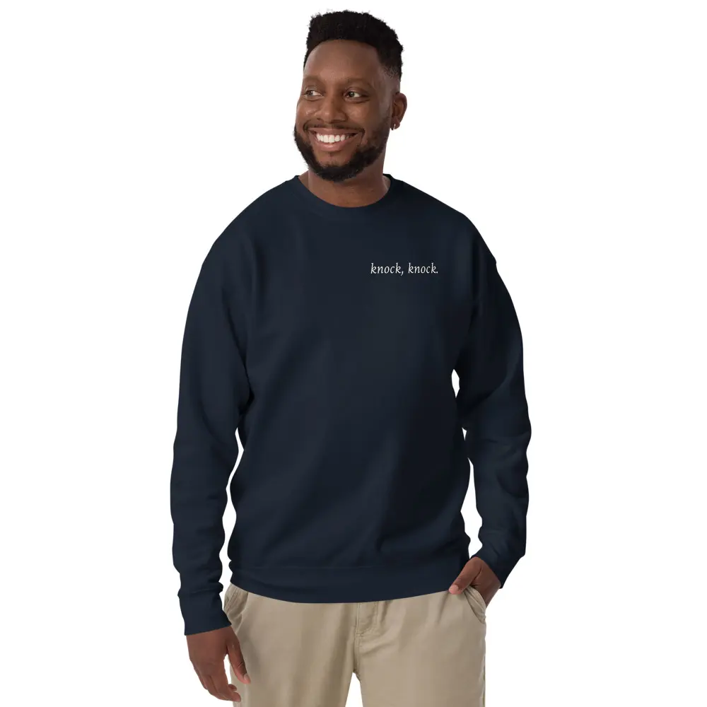 Table for Two Crewneck, front
