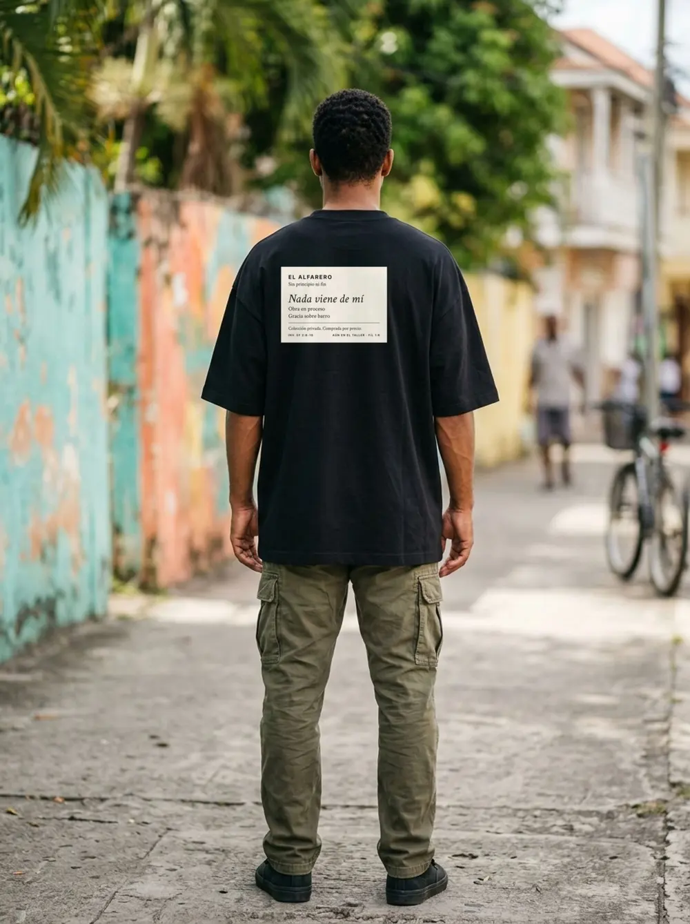 Nada Viene de Mí Oversized Tee