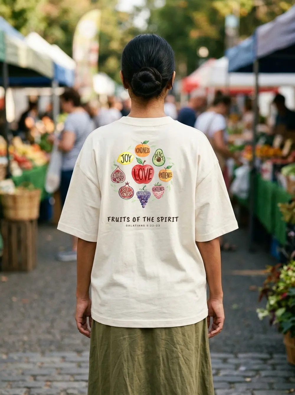 Fruits Of The Spirit Oversized Tee