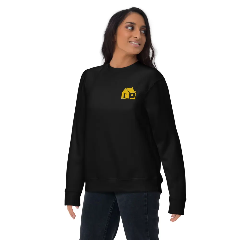 Already Running Crewneck, front