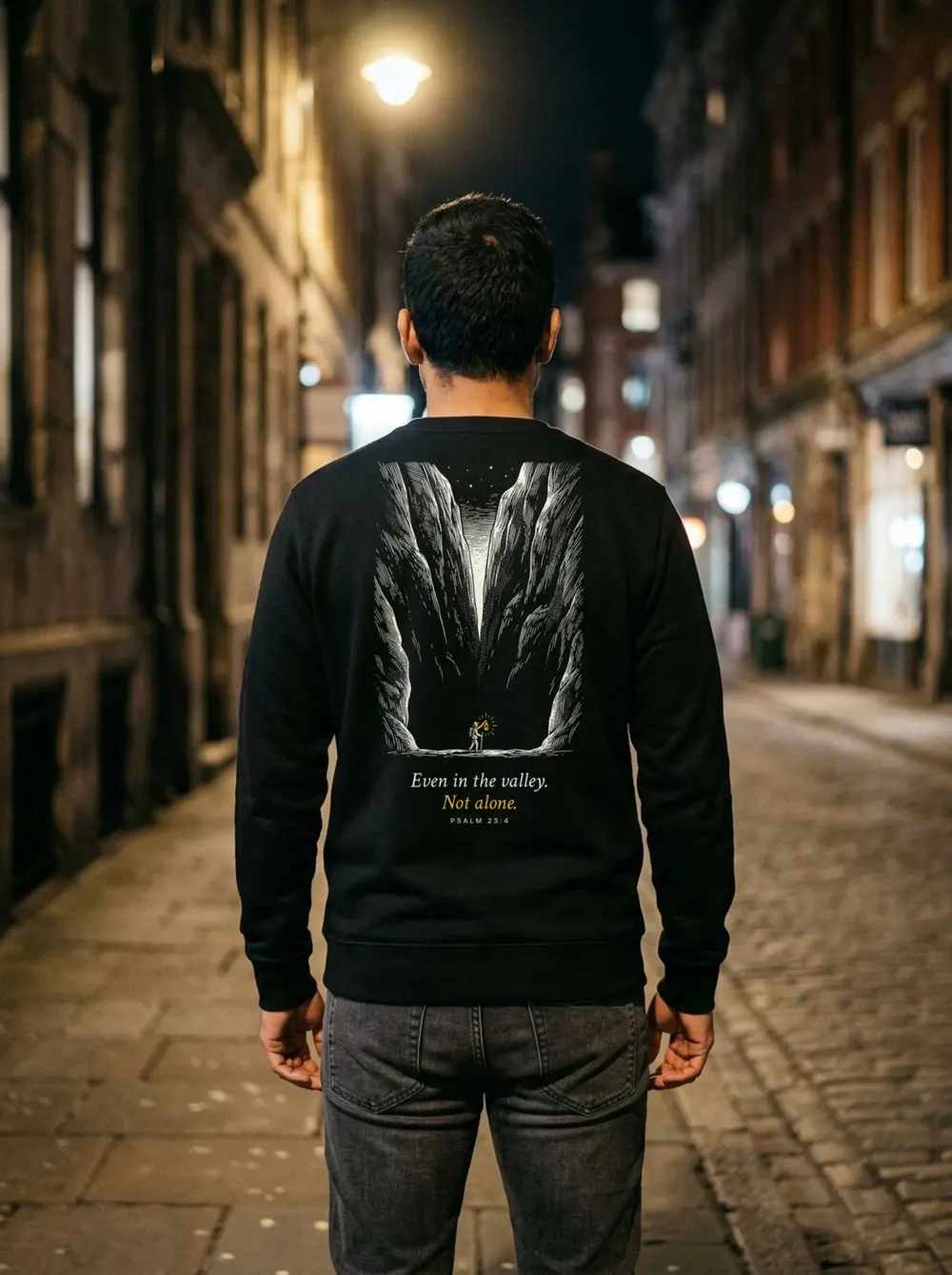Even In The Valley Crewneck