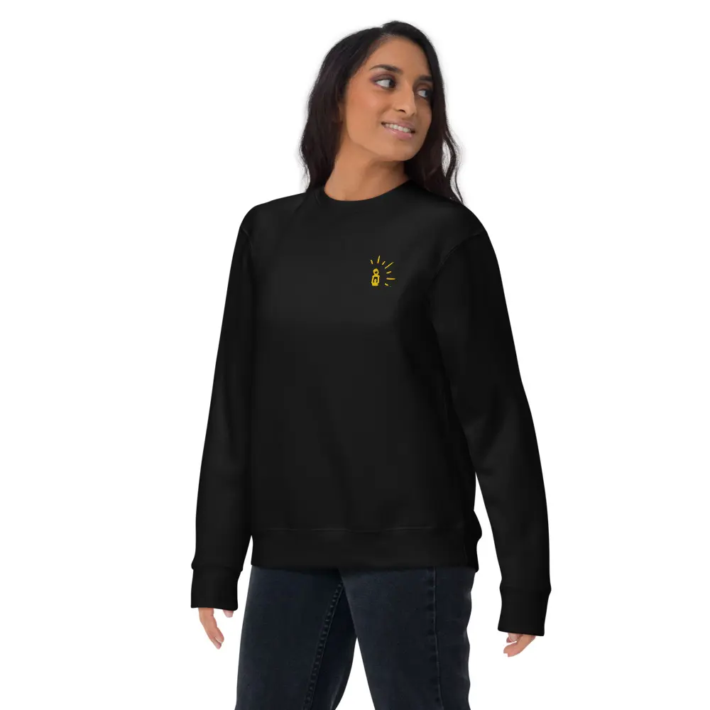 Even In The Valley Crewneck, front