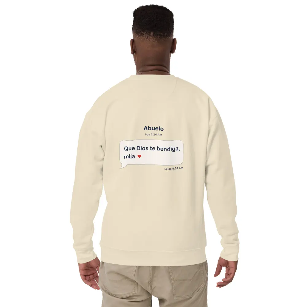Abuelo’s Text Crewneck (mija)