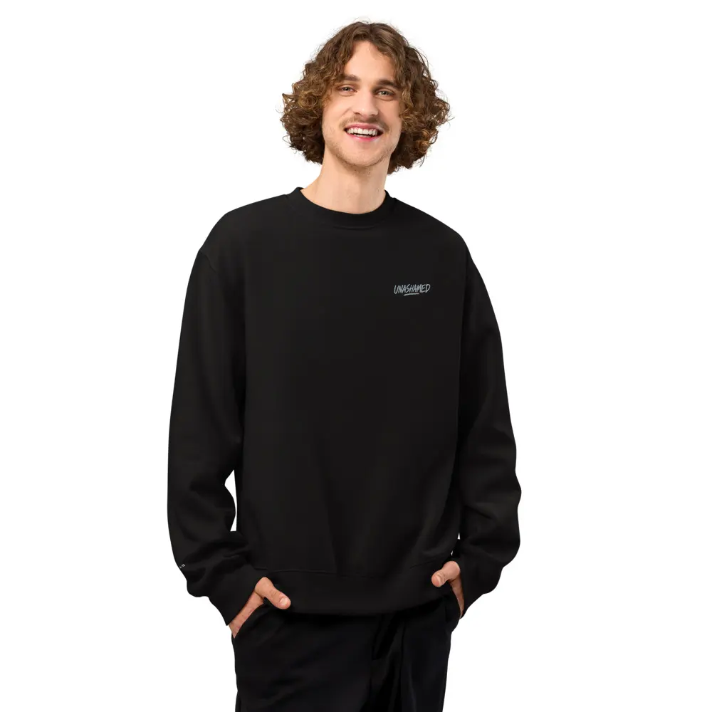 Underlined Oversized Sweatshirt, front