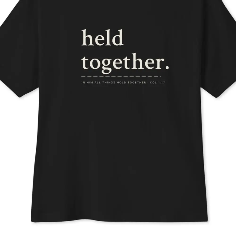 Held Together Oversized Tee, back
