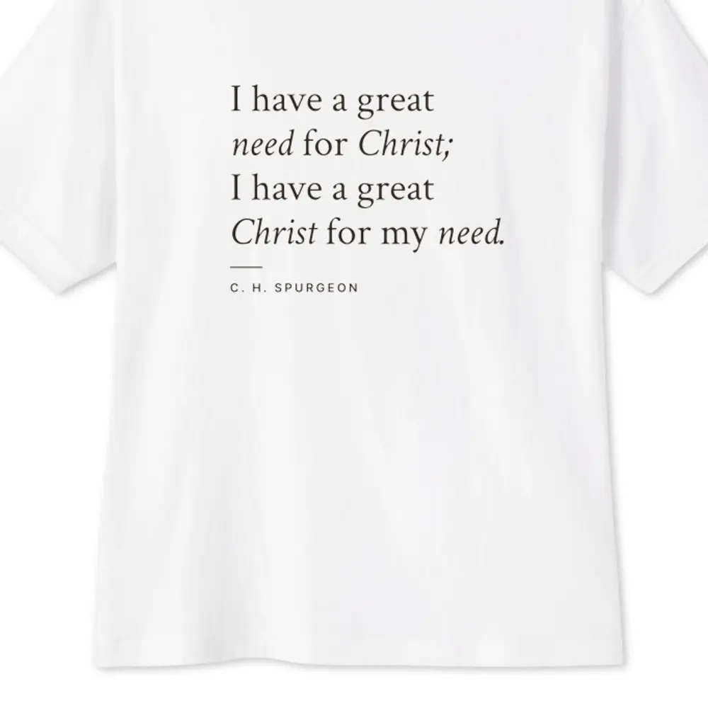 A Great Christ Oversized Tee, back