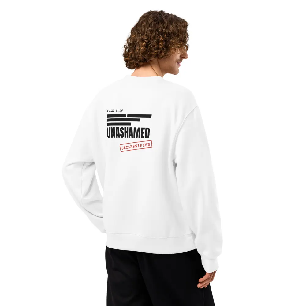 Unashamed Oversized Sweatshirt, back