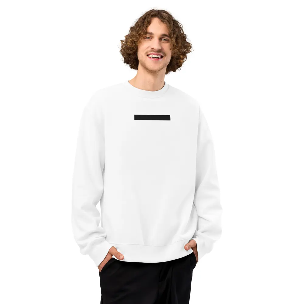Unashamed Oversized Sweatshirt, front