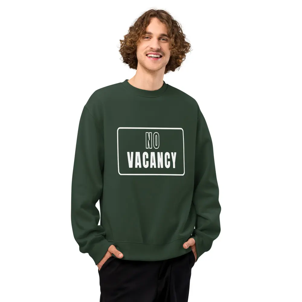There’s Room Here Oversized Sweatshirt, front