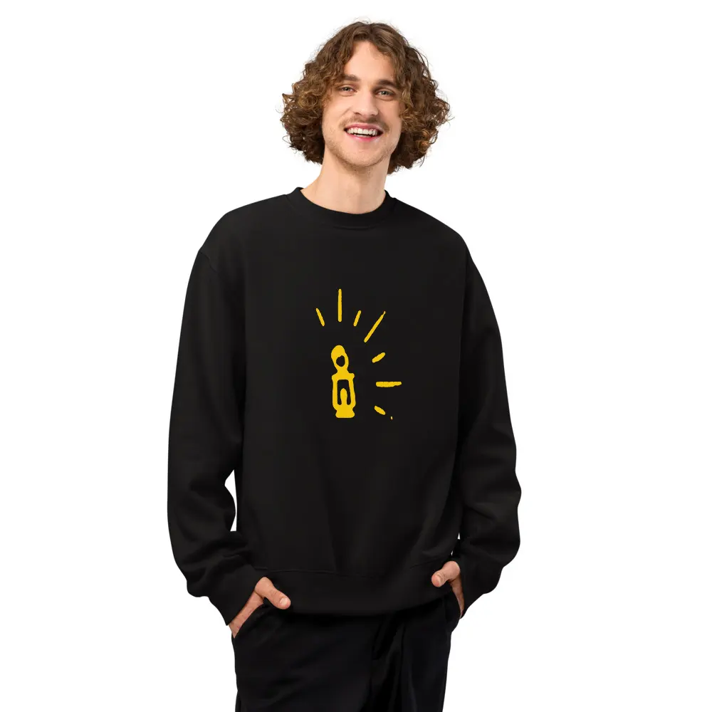 Even In The Valley Oversized Sweatshirt, front