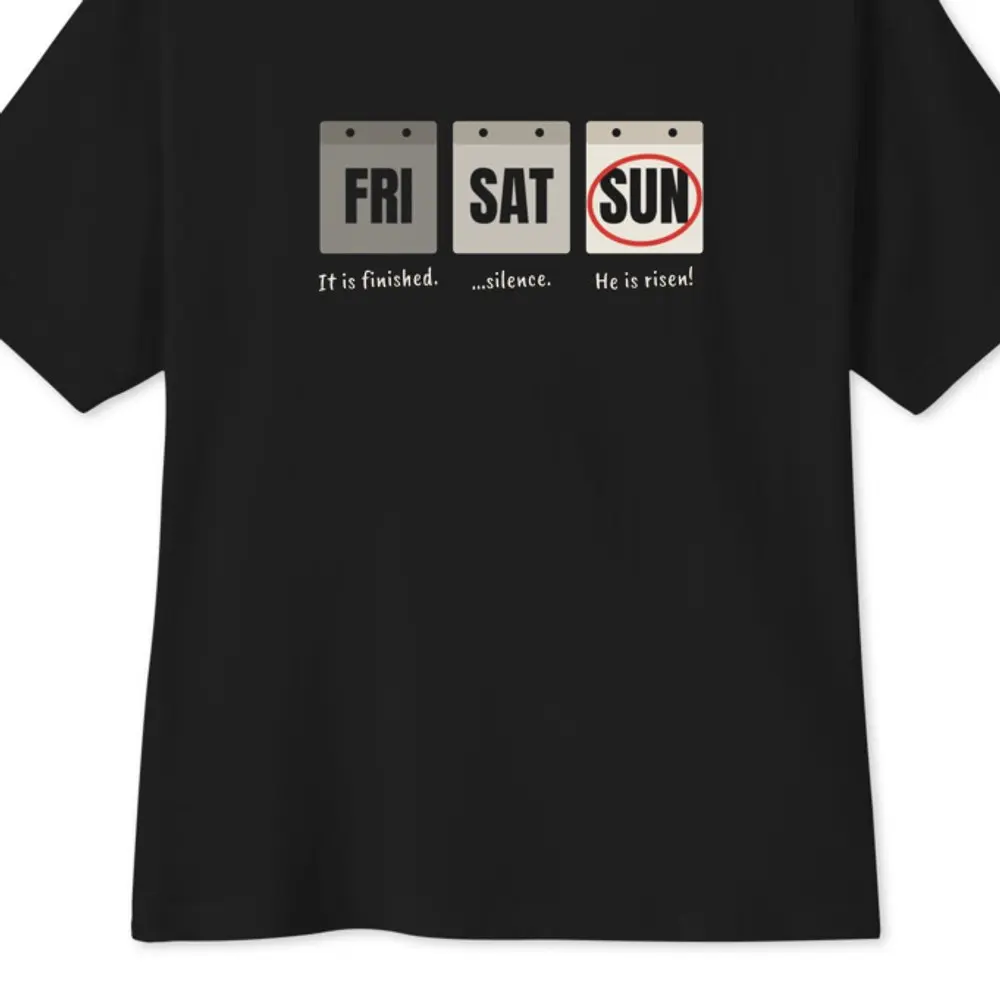 Sunday’s Coming Oversized Tee, back