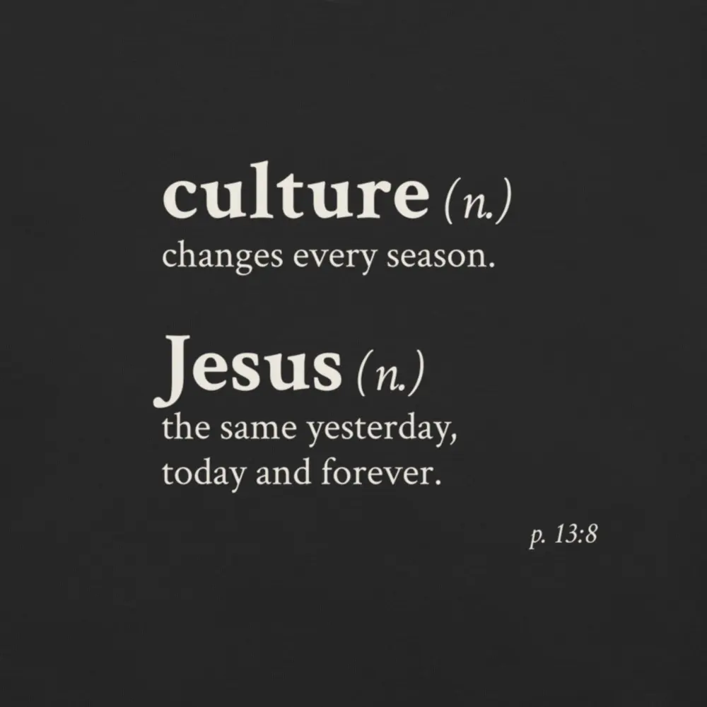 Jesus > Culture Tee