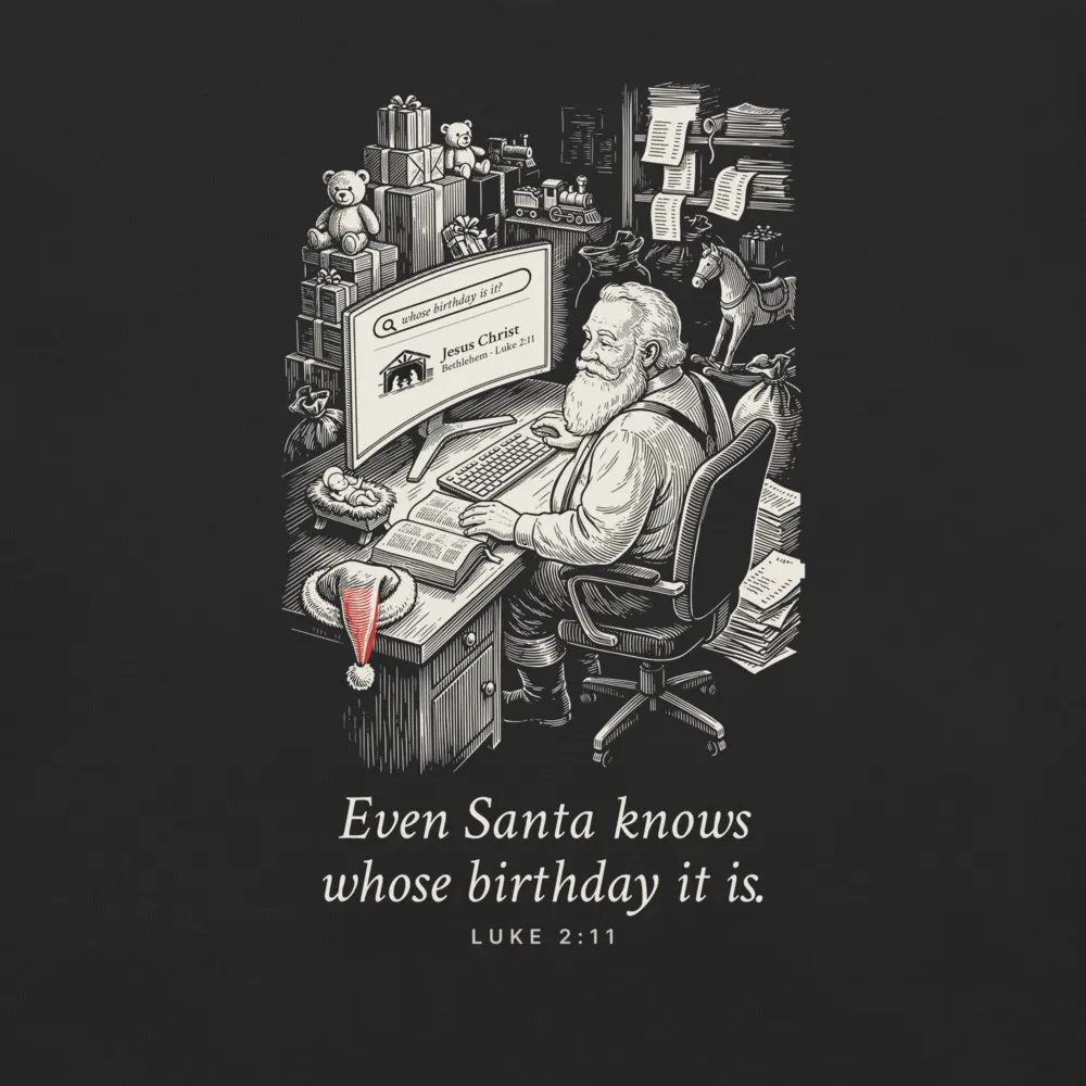 Even Santa Knows Tee