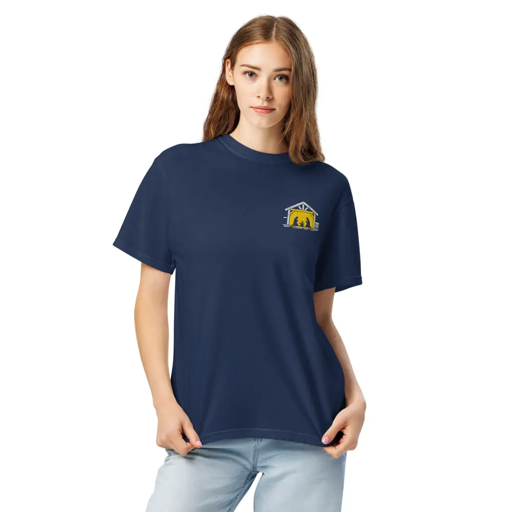 He Made The Stars Tee, front