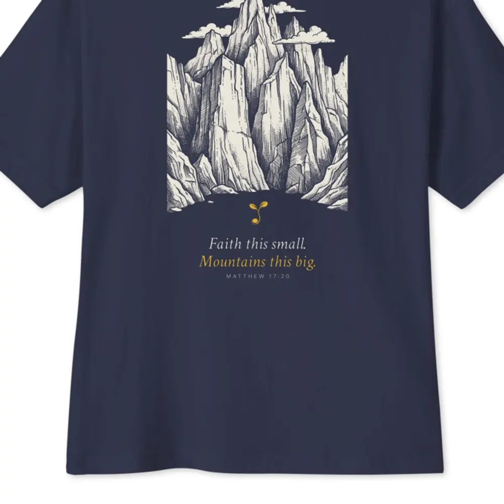 Faith This Small Oversized Tee, back