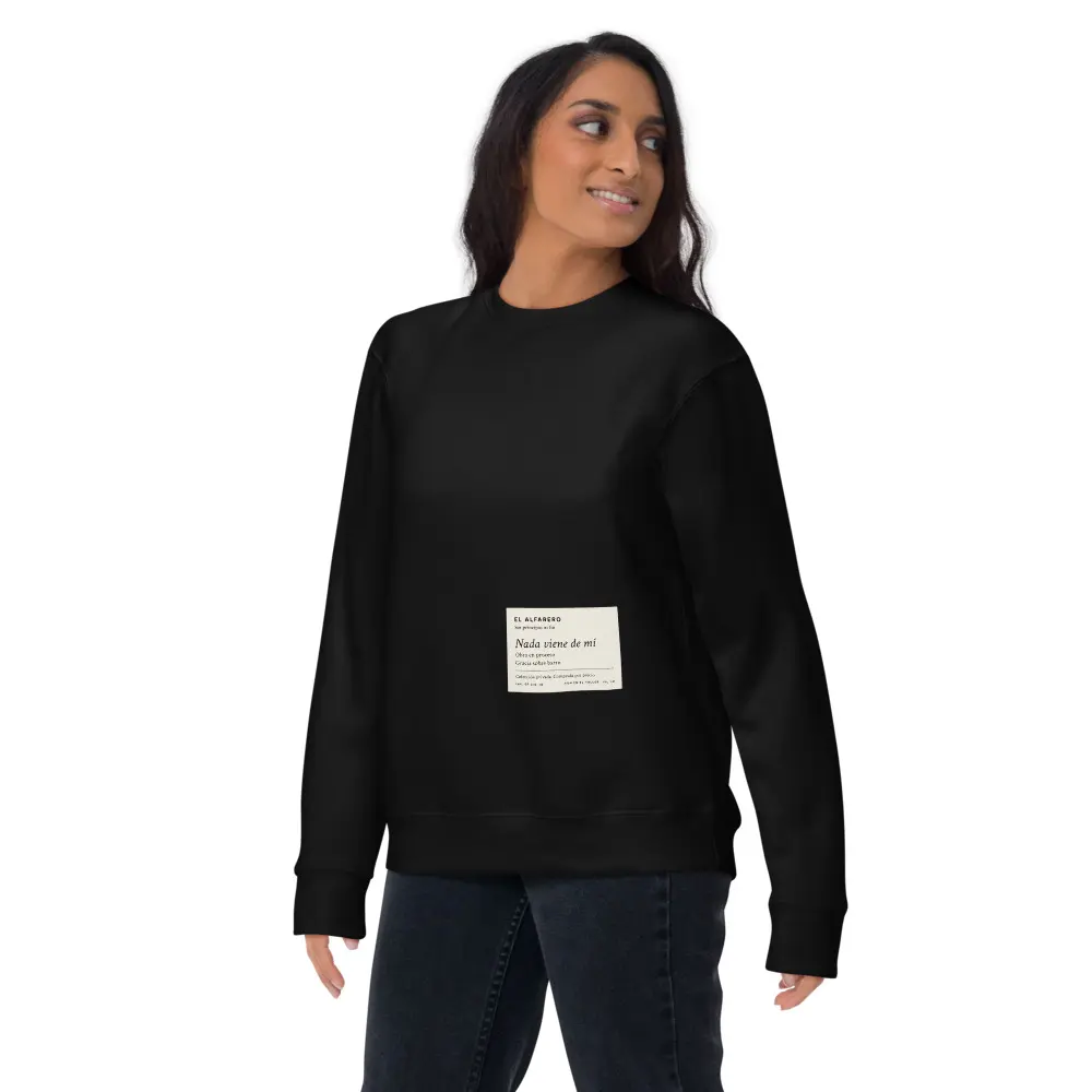 Hechura Suya Crewneck, front